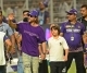 Shah Rukh Khan, son AbRam take victory lap post KKR's win at Eden Gardens
