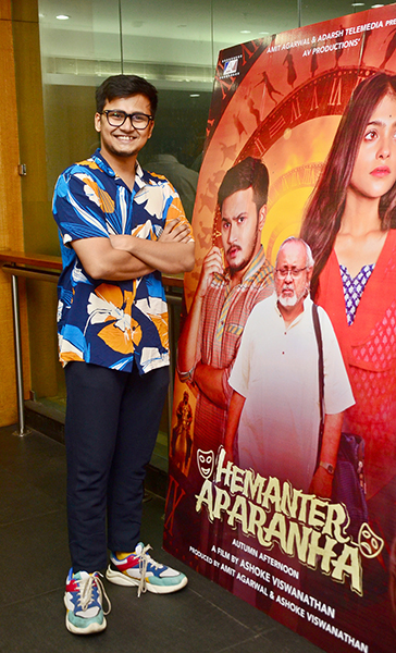 Goutam Ghose launches poster of Ashoke Viswanathan's Hemanter Aparanha
