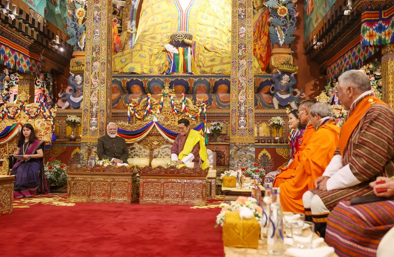 PM Modi in Bhutan