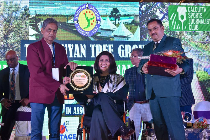 Paralympian Deepa Malik receives CSJC lifetime achievement award