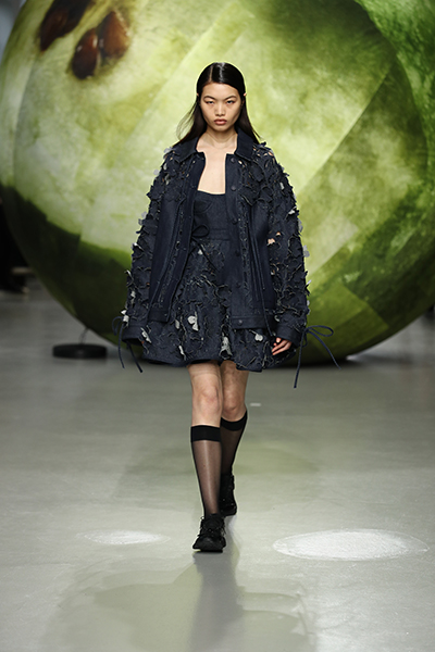 Cecilie Bahnsen showcases Fall Winter 2024 at Paris Fashion Week