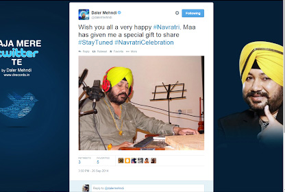 Navratri comes with a gift from Daler Mehndi