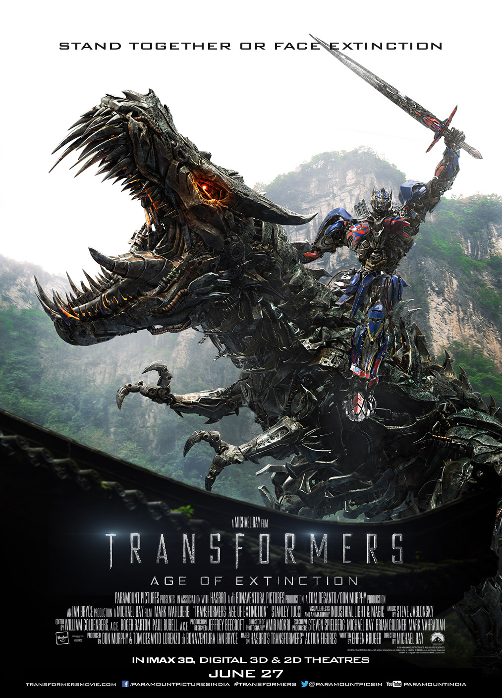 'Transformers Age of Extinction' releases new video