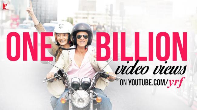 Yash Raj Films is now YouTube billionaire