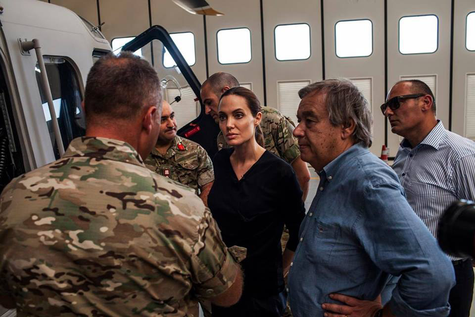 UN refugee chief, special envoy Angelina Jolie, warn of mounting crisis in Mediterranean 