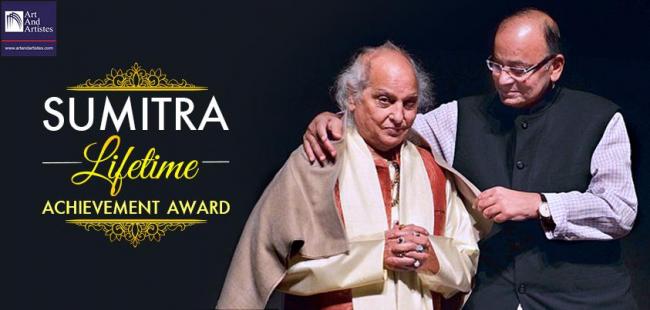 Pandit Jasraj awarded Sumitra Lifetime Achievement 