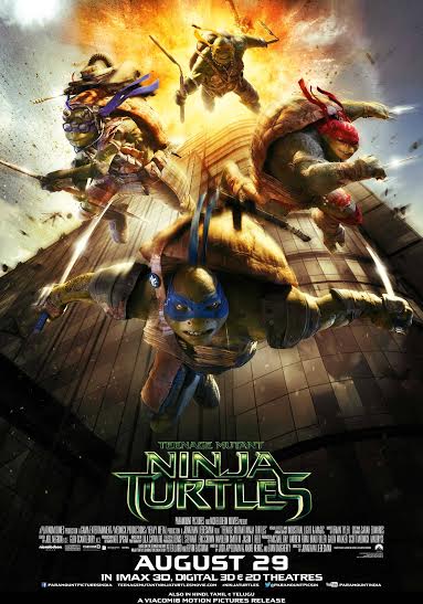 Poster announces Teenage Mutant Ninja Turtles arrival