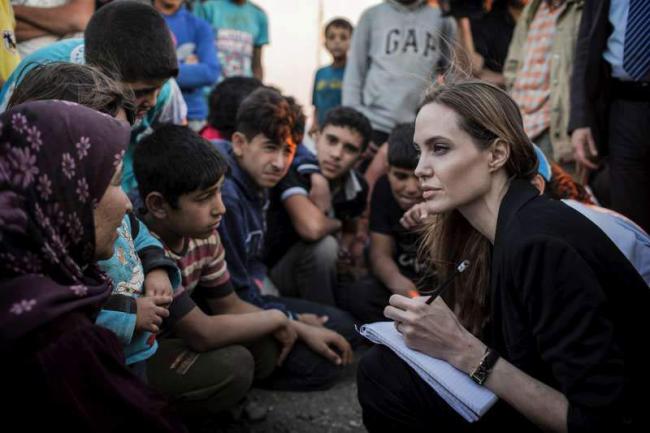 Failure to end crisis in Syria 'diminishes us all': UN refugees envoy Angelina Jolie