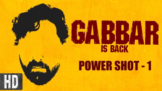 Power shot from Akshay Kumar's upcoming 'Gabbar is Back' goes live