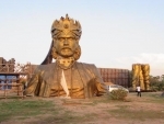 Statue in Baahubali inspired by Colossus of Rhodes