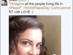 Dia Mirza celebrates 'World Peace Day' with fans on Twitter