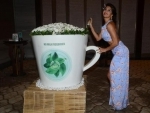 Jacqueline Fernandez unveils Fuji Green Tea range