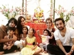 Shraddha Kapoor celebrates Ganesh Chaturthi with her family