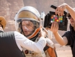 Matt Damon trains for his role of Mark Watney in 'The Martian'