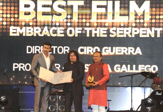 Embrace of the Serpent bags Golden Peacock at IFFI 2015 