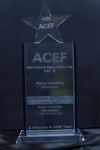 Heropanti wins award at 2015 Asian CEF Awards
