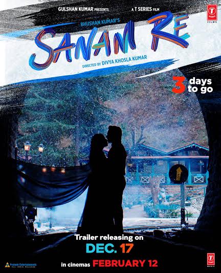 Teaser poster for movie 'Sanam Re' released 