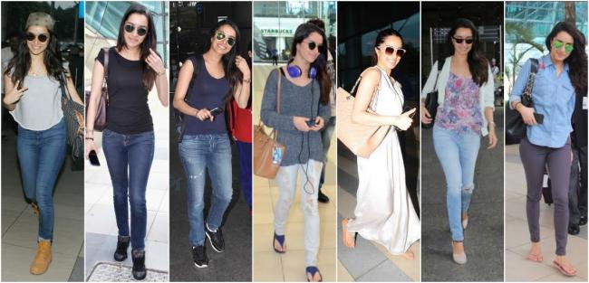 Shraddha Kapoor rocks in airport looks
