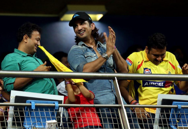 Sushant Singh Rajput is attending Dhoni's matches