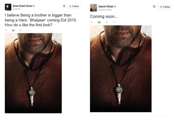SRK, Aamir take Twitteratti by surprise with Salman's 'Bajrangi Bhaijaan' first look