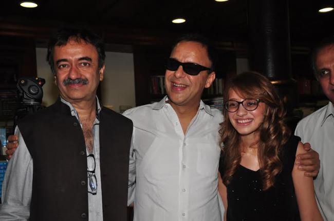 Chopra, Hirani attends 18-year-old's book launch
