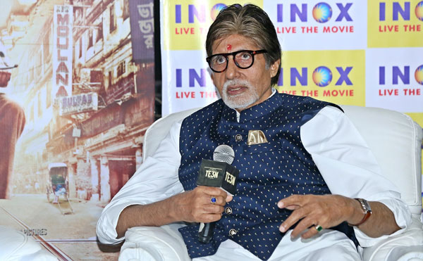 Kolkata fascinates me for its rich art and culture: Amitabh Bachchan at TE3N promotion
