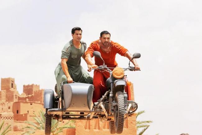 John and Varun in a Sholay state of mind