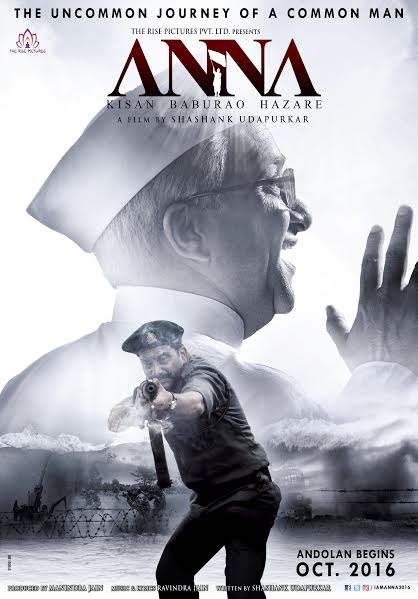 First poster of Anna Hazare's biopic released