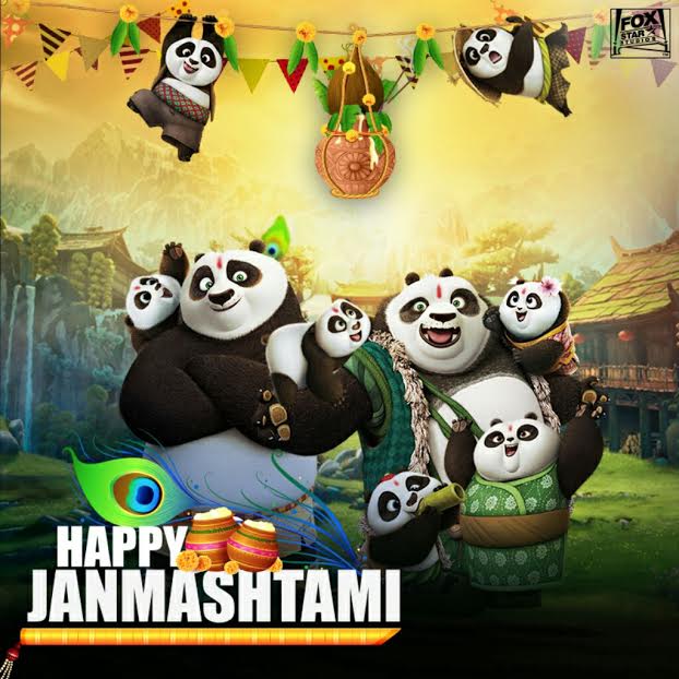 Team Fox Star India wishes India 'Happy Janmashtami' with cute Image of Kung Fu Panda