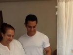 Aamir Khan visits Dilip Kumar at hospital