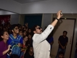 Irrfan Khan promotes Madaari at Mithibai College