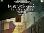 The first teaser poster of 'MS Dhoni - The Untold Story' released