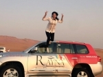 Sunny Leone enjoys her Dubai trip