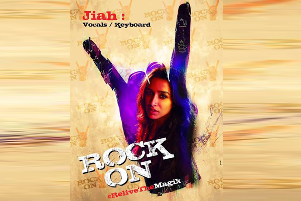 New poster of Rock On 2 features Shraddha Kapoor