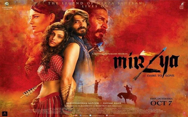 Mirzya's new song Aave Re Hitchki released