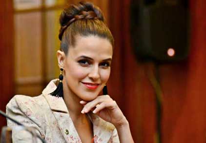 Actress Neha Dhupia urges fans to watch MTV Roadies