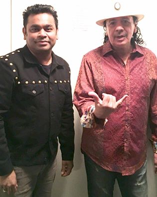 AR Rahman performs with musician Carlos Santana, calls the experience 'amazing'