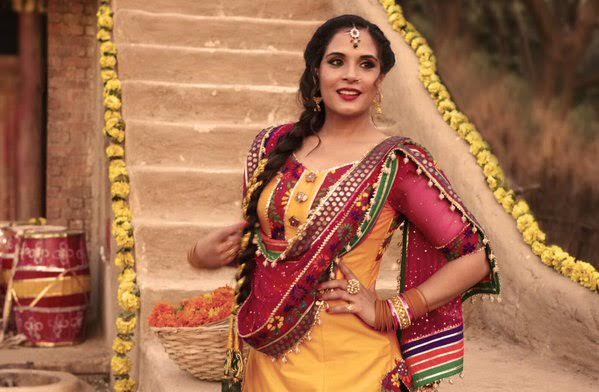 Richa Chadha rehearses for Punjabi number for her upcoming film 'Sarbjit'