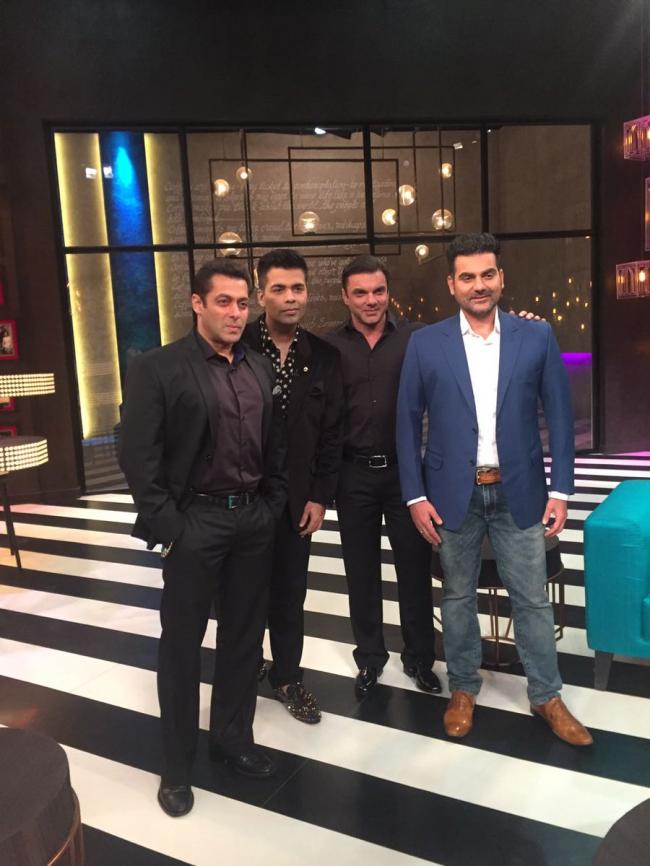 Salman Khan to appear in 100th episode of Koffee With Karan