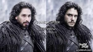 Indian audience root for Shahid as John Snow
