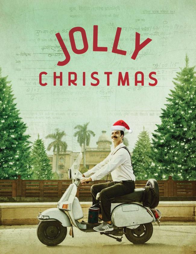 Jolly LLB 2: Christmas poster unveiled, Akshay Kumar wears Santa's cap