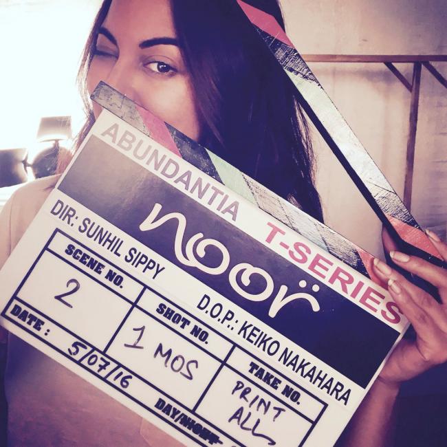 Sonakshi Sinha starts shooting for Noor