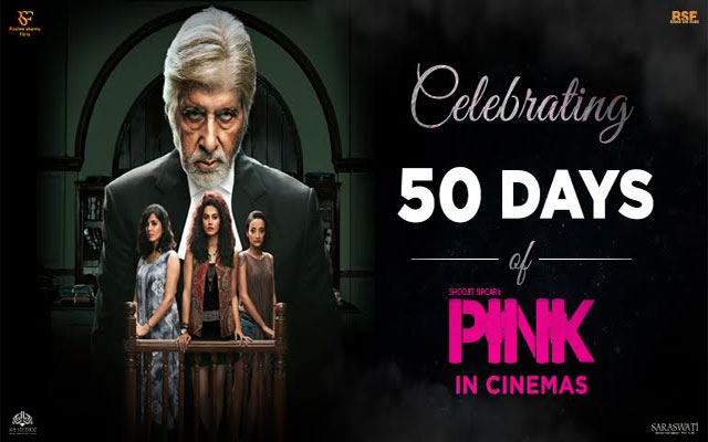Amitabh Bachchan starrer Pink completes 50 days in theatres