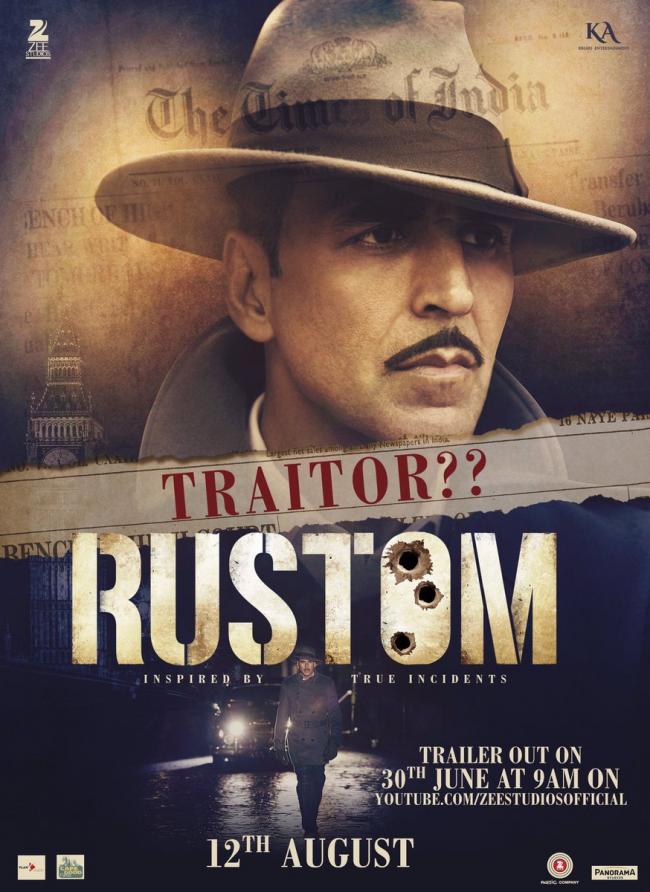 New poster of Akshay Kumar's 'Rustom' released 