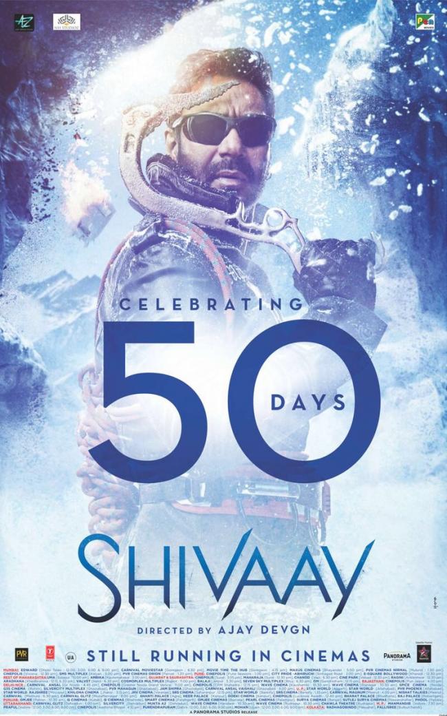 Shivaay poster released on 50th day of celebration