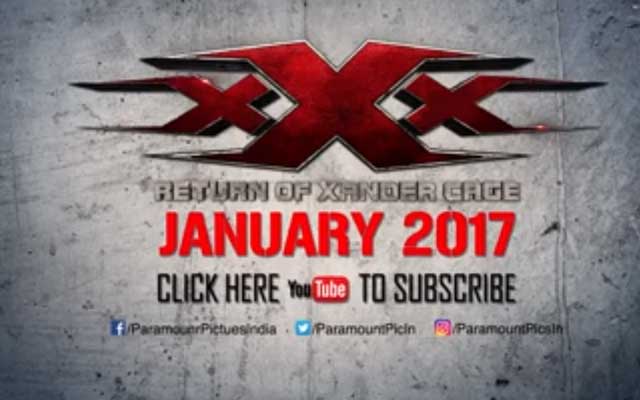 Deepika's â€˜xXx Return of Xander Cageâ€™ to release in India on Jan 14