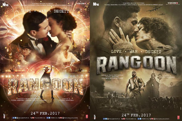 Saif-Kangana-Shahid starrer Rangoon poster-trailer out