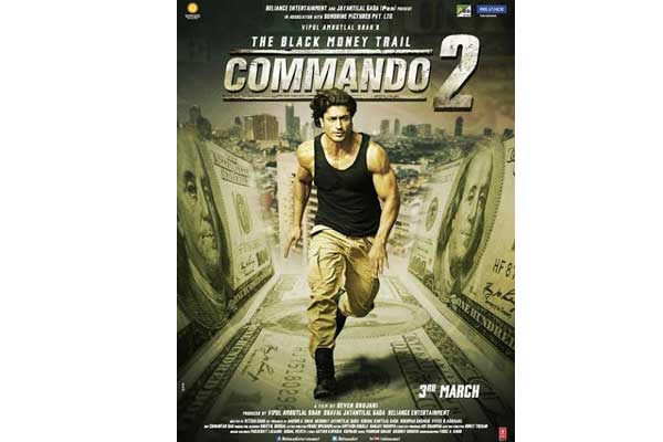 Commando 2 earns Rs. 15.75 crores till Sunday