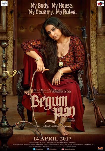 Begum Jaan: First poster released, features Vidya Balan
