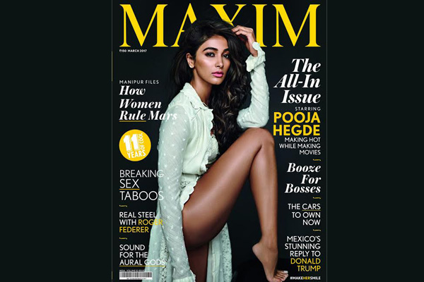 Pooja Hegde graces march cover of Maxim India